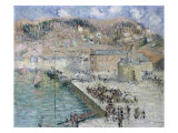 Buy The Fish-Market, Fecamp, La Criee Aux Poissons, Fecamp, 1925 at AllPosters.com