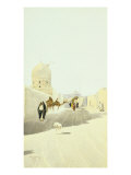 Buy Figures on a Road Outside Cairo, 1900 at AllPosters.com