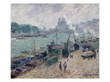 Buy Henry IV Bridge, Paris, c.1918 at AllPosters.com