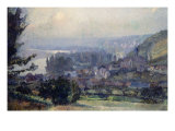 View of Vetheuil. Vue de Vetheuil, 1897