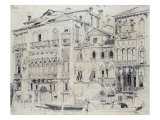 Buy On the Grand Canal, Venice, Italy. Pencil, c.1826 at AllPosters.com