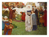 Buy The King's Garden or the Harvest of Labour, Dixon, 1900 at AllPosters.com