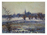 Buy White Frost on the Plain at Reze, Gelee Blanche de La Prairie de Reze, 1909 at AllPosters.com
