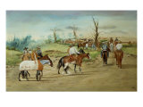 The Winners Enclosure, Encerrando El Ganado, 1910