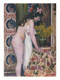 Nude Smelling the Flowers, Nu Sens Les Fleurs
