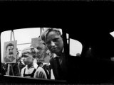 At the Leipzig Industrial Fair in East Germany, Envious Kids Shout  From America! Look! 