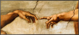 Buy The Creation of Adam, c.1510 (detail) at AllPosters.com