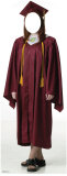 Buy Female Graduate Red Cap & Gown at AllPosters.com