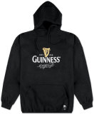 Hoodie: Guinness - Embroidered Logo T-Shirt