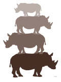 Buy Brown Rhino at AllPosters.com