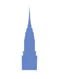 Blue Chrysler