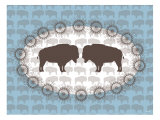 Blue Buffalo Belt Buckle
