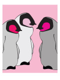 Pink Baby Penguins