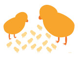 Buy Orange Chicks at AllPosters.com