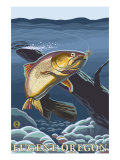 Eugene, Oregon, Trout Fishing Scene