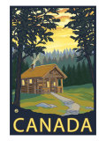 Buy Canada, Cabin Scene at AllPosters.com