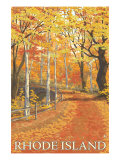Buy Rhode Island, Fall Colors Scene at AllPosters.com