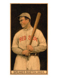 Boston, MA, Boston Red Sox, Tristam Speaker, Baseball Card