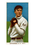 New York City, NY, New York Giants, Christy Mathewson, Baseball Card