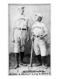 Buy Cincinnati, OH, Cincinnati Red Stockings, Hugh Nicol, Long John Reilly, Baseball Card at AllPosters.com