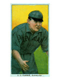 Cleveland, OH, Cleveland Naps, J. J. Clarke, Baseball Card