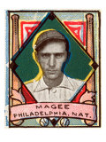 Philadelphia, PA, Philadelphia Phillies, Sherry Magee, Baseball Card