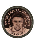 New York City, NY, New York Giants, Art Devlin, Baseball Card
