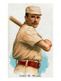 New York City, NY, New York Giants, John M. Ward, Baseball Card