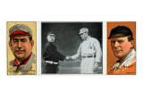 New York City, NY, New York Giants, Roger Bresnahan, John J. McGraw, Baseball Card