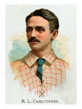 St. Louis, MO, St. Louis Browns, R. L. Caruthers, Baseball Card