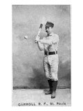 St. Paul, MN, St. Paul Minor League, Carroll, Baseball Card