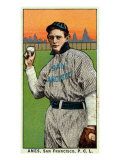 San Francisco, CA, San Francisco Pacific Coast League, Ames, Baseball Card