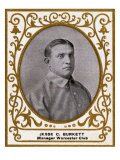Worcester, MA, Worcester Minor League, Jesse C. Burkett, Baseball Card