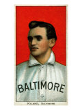 Baltimore, MD, Baltimore Eastern League, Phil Poland, Baseball Card