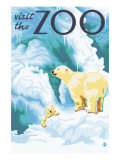 Visit the Zoo, Polar Bear and Cub