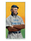San Francisco, CA, San Francisco Pacific Coast League, Williams, Baseball Card