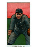 Kansas City, MO, Kansas City Minor League, Lou Ritter, Baseball Card