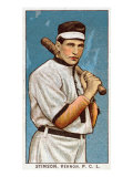 Vernon, CA, Vernon Pacific Coast League, Stinson, Baseball Card