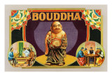 Bouddha Brand Cigar Inner Box Label, Misspelling of Buddha