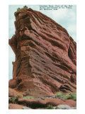 Colorado, Creation Rock View at Red Rocks Park and Garden of the Titans, Mt. Morrison