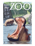 Visit the Zoo, Hippo Scene