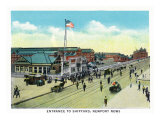Newport News, Virginia, General View of the Shipyard Entrance