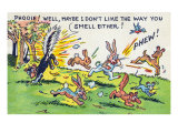 Skunk Spraying Animals, Maybe I Don
