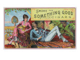 Something Good Brand Cigar Box Label