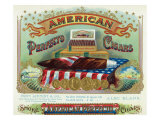 American Perfecto Cigars Brand Cigar Box Label