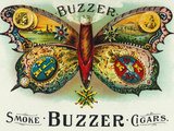 Buzzer Brand Cigar Inner Box Label