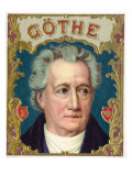 Goethe Brand Cigar Box Label