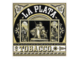 La Plata Brand Tobacco Label