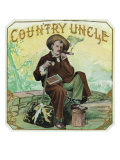 Country Uncle Brand Cigar Box Label
