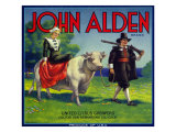 Colton, California, John Alden Brand Citrus Label